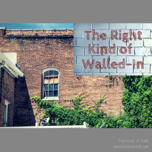 Right Kind of Walled-In